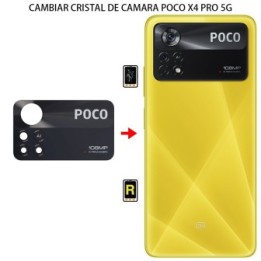 Cambiar Cristal Cámara Trasera Xiaomi Poco X4 Pro