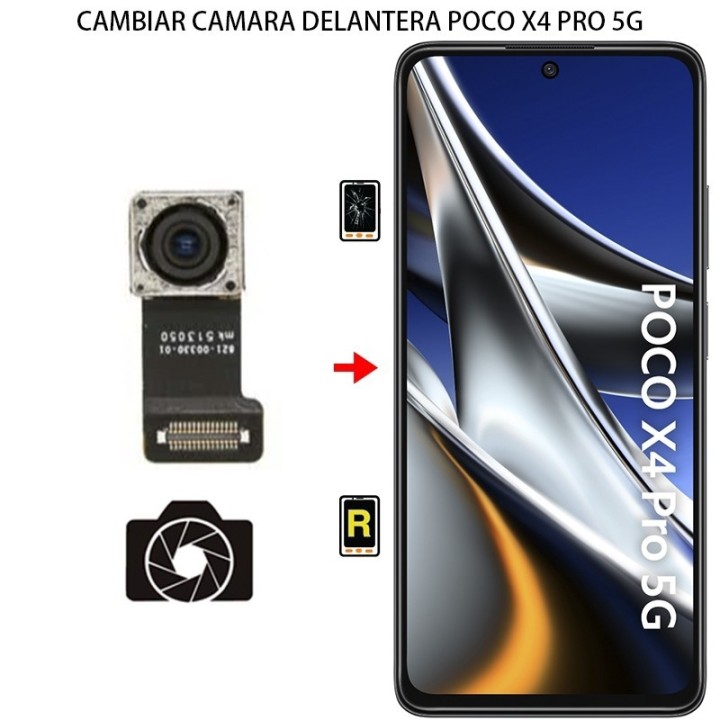 Cambiar Cámara Frontal Xiaomi Poco X4 Pro