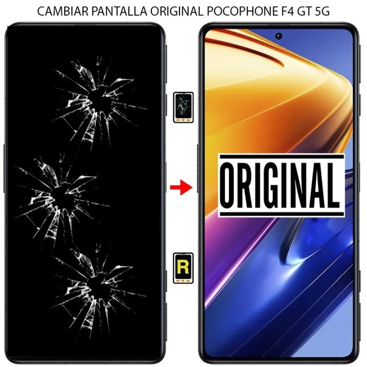Cambiar Pantalla Xiaomi Poco F4 GT ORIGINAL