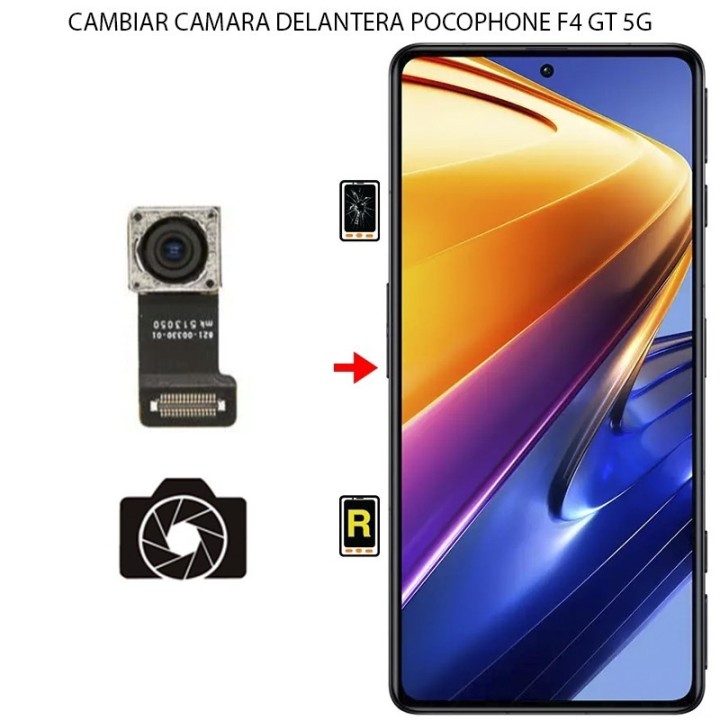 Cambiar Cámara Frontal Xiaomi Poco F4 GT