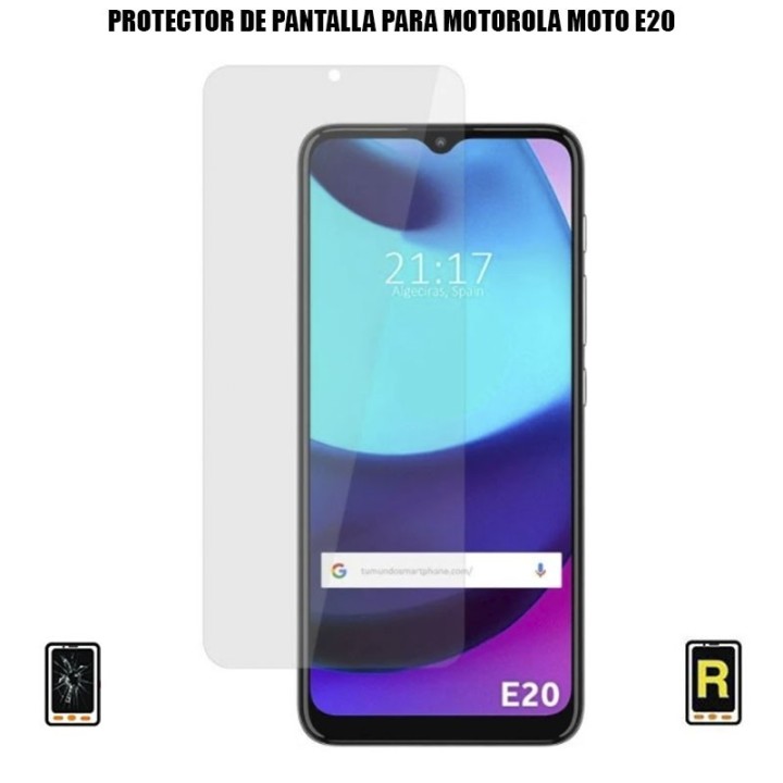 Protector Pantalla Cristal Templado Motorola Moto E20