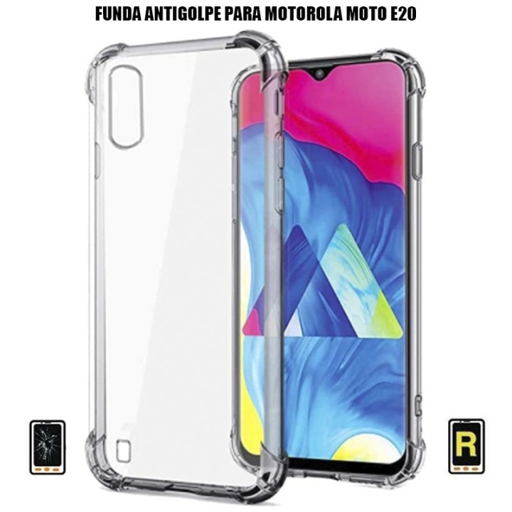 Funda Antigolpe Transparente Motorola Moto E20