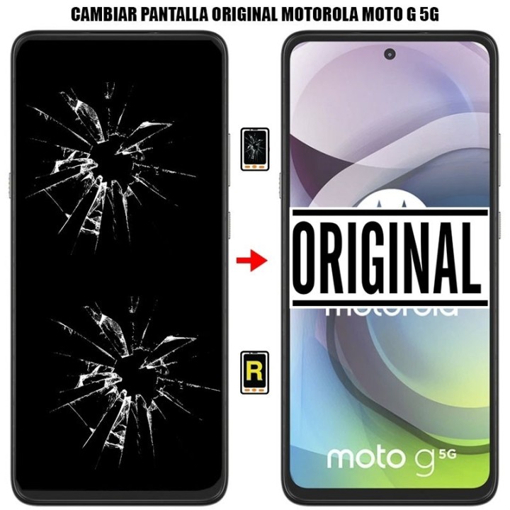 Cambiar Pantalla Motorola Moto G 5G ORIGINAL