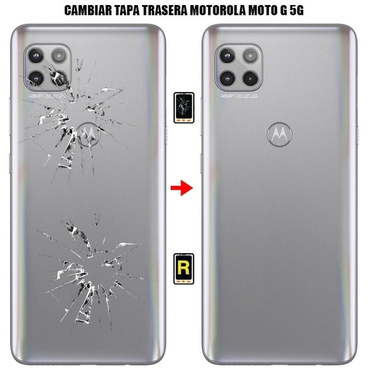 Cambiar Tapa Trasera Motorola Moto G 5G