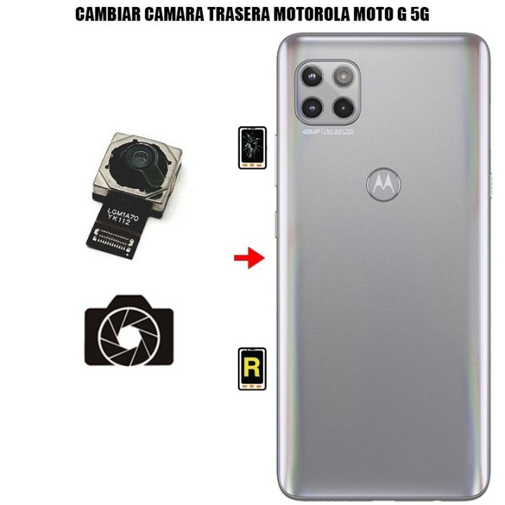 Cambiar Cámara Trasera Motorola Moto G 5G