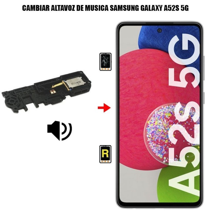 Cambiar Altavoz De Música Samsung Galaxy A52S 5G