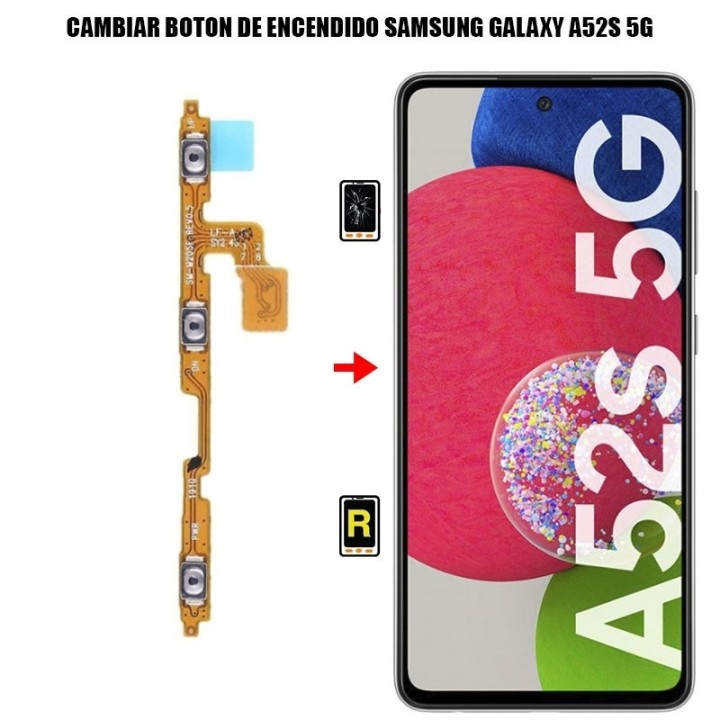 Cambiar Botón De Encendido Samsung Galaxy A52S 5G