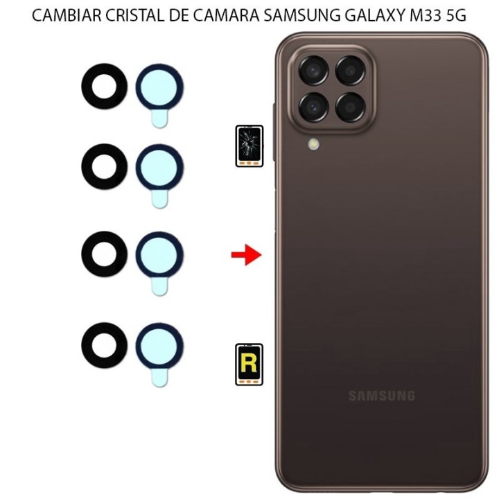 Cambiar Cristal Cámara Trasera Samsung Galaxy M33 5G