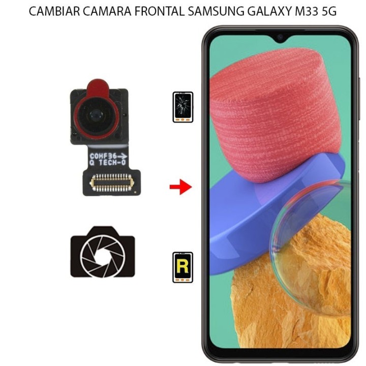 Cambiar Cámara Frontal Samsung Galaxy M33 5G