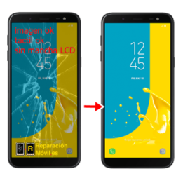 Cambiar Cristal Samsung J6 2018 (J600F)
