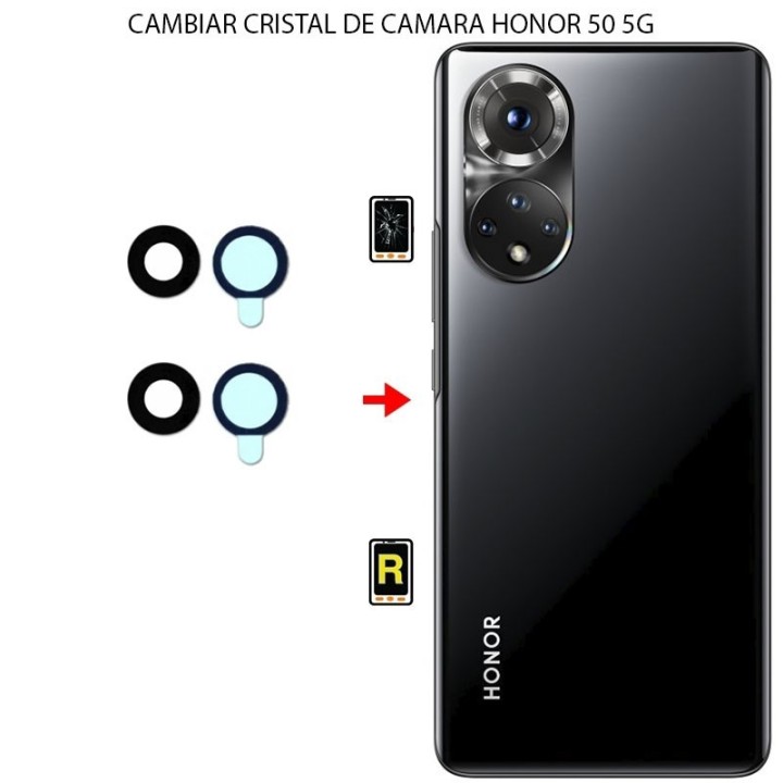 Cambiar Cristal Cámara Trasera Honor 50 5G