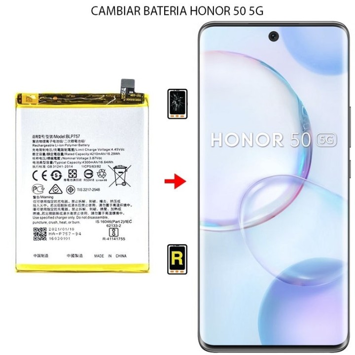 Cambiar Batería Honor 50 5G