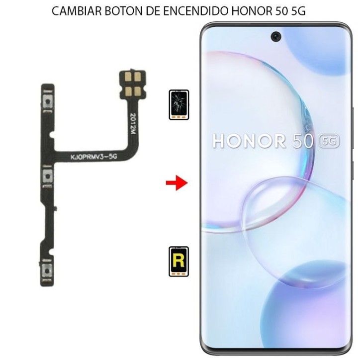 Cambiar Botón De Encendido Honor 50 5G