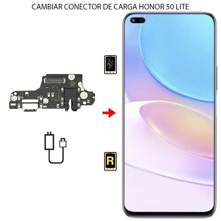Cambiar Conector De Carga Honor 50 Lite