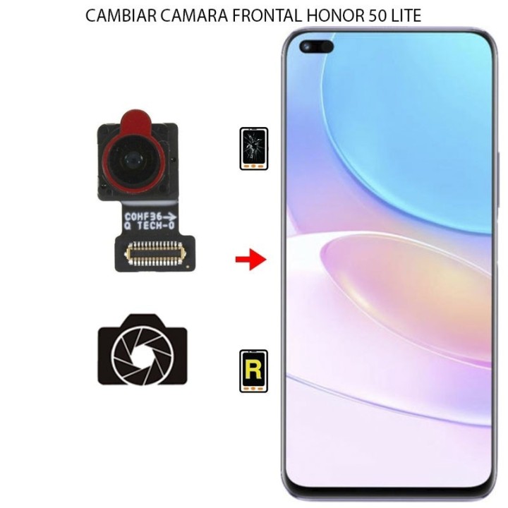 Cambiar Cámara Frontal Honor 50 Lite