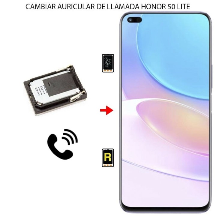 Cambiar Auricular De Llamada Honor 50 Lite