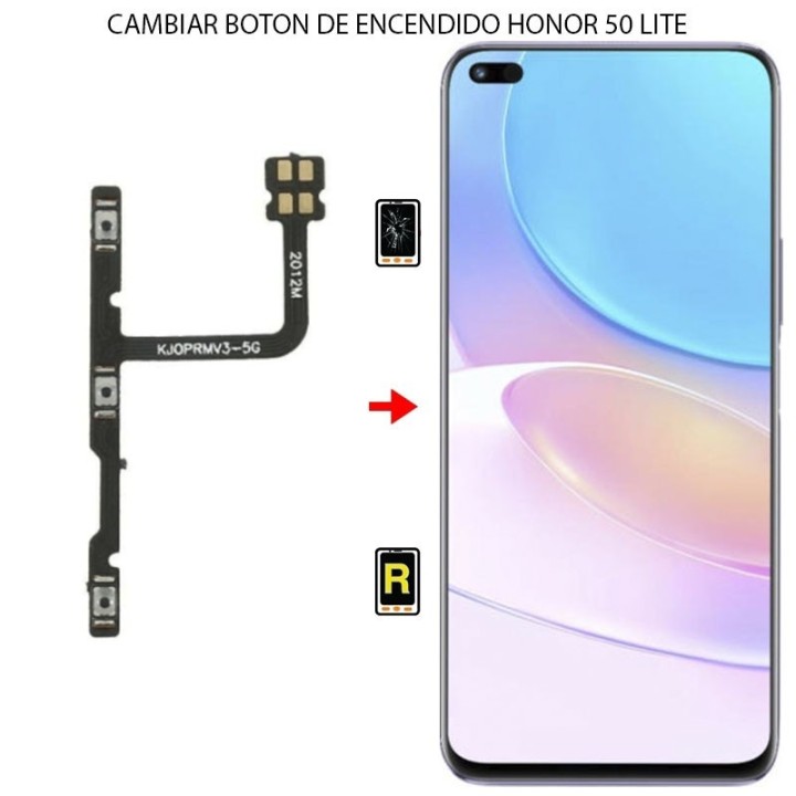 Cambiar Botón De Encendido Honor 50 Lite