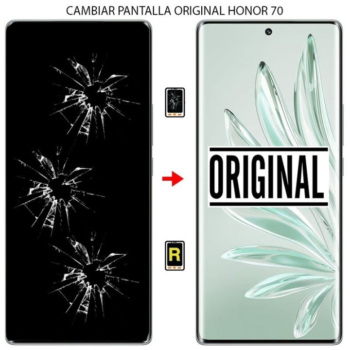 Cambiar Pantalla Honor 70 5G ORIGINAL