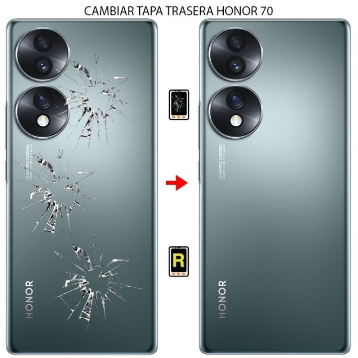 Cambiar Tapa Trasera Honor 70 5G