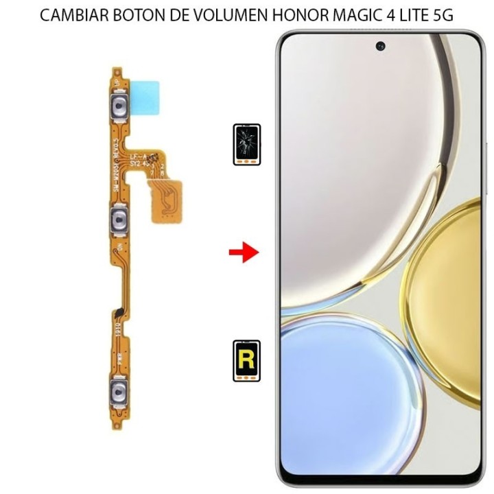 Cambiar Botón De Volumen Honor Magic 4 Lite 5G