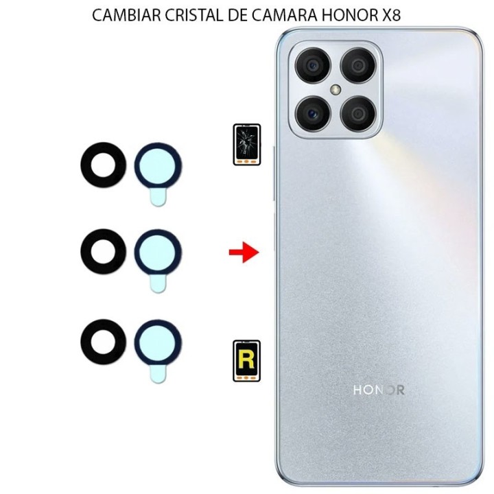 Cambiar Cristal Cámara Trasera Honor X8