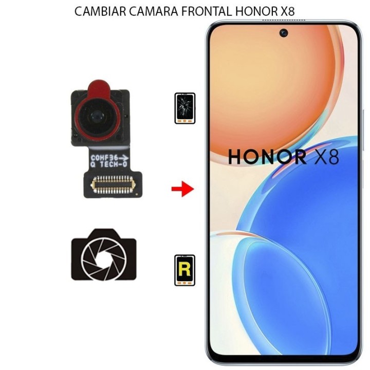 Cambiar Cámara Frontal Honor X8