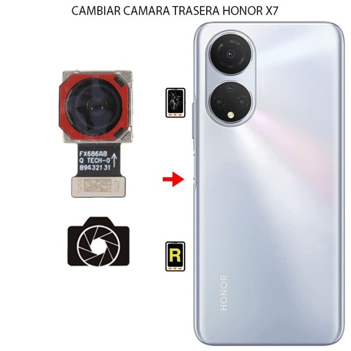 Cambiar Cámara Trasera Honor X7