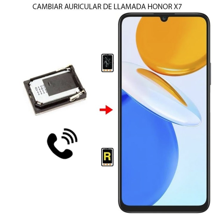 Cambiar Auricular De Llamada Honor X7
