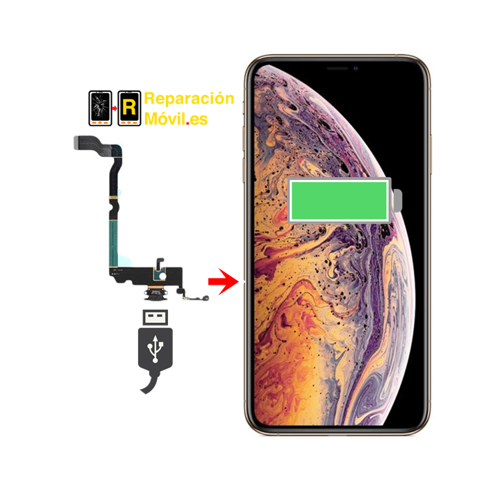 Cambiar Conector De Carga iPhone XS