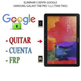 Eliminar Contraseña y Cuenta Google Samsung Galaxy Tab Pro 12.2