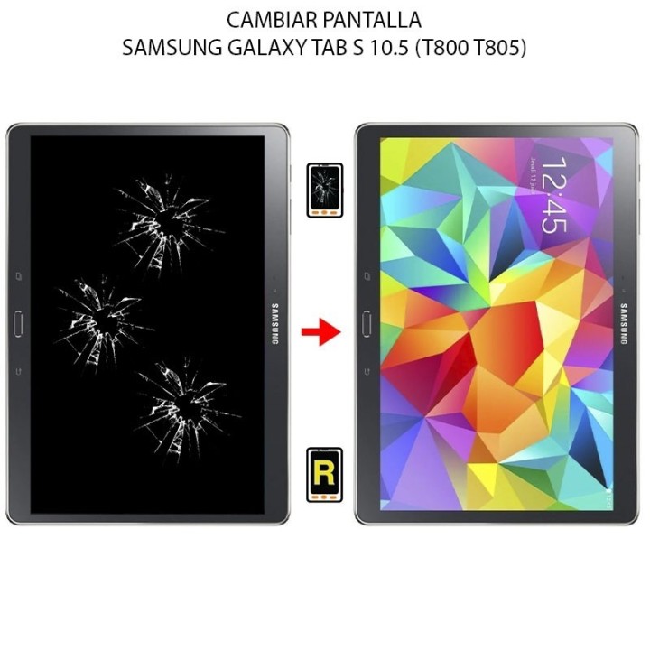 Cambiar Pantalla Samsung Galaxy Tab S 10.5