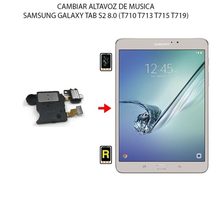 Cambiar Altavoz De Música Samsung Galaxy Tab S2 8.0