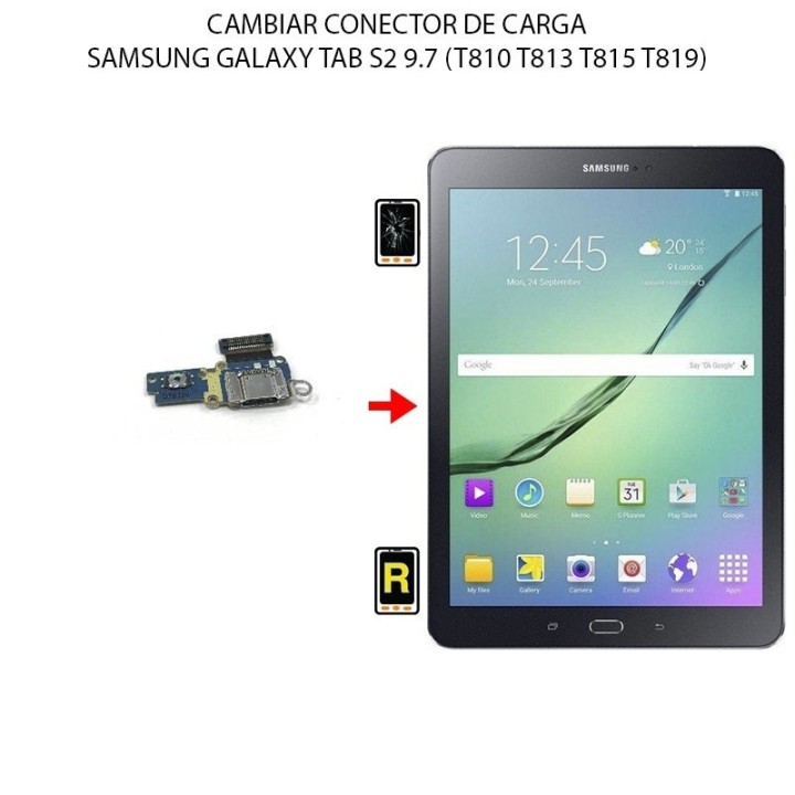 Cambiar Conector De Carga Samsung Galaxy Tab S2 9.7