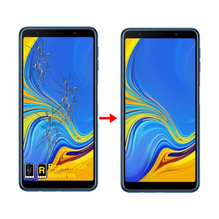 Cambiar Cristal De Pantalla Samsung A7 2018 (A750FN)
