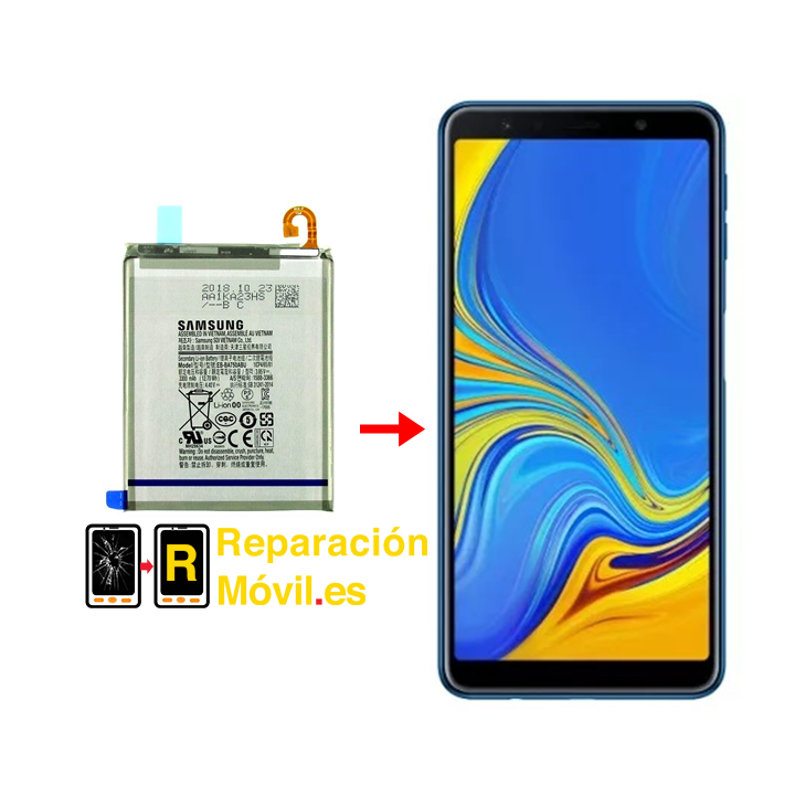 Cambiar Batería Samsung A7 2018 Original