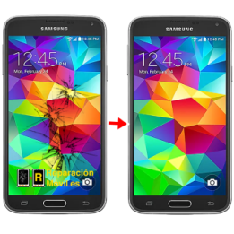 Cambiar Cristal Samsung S5