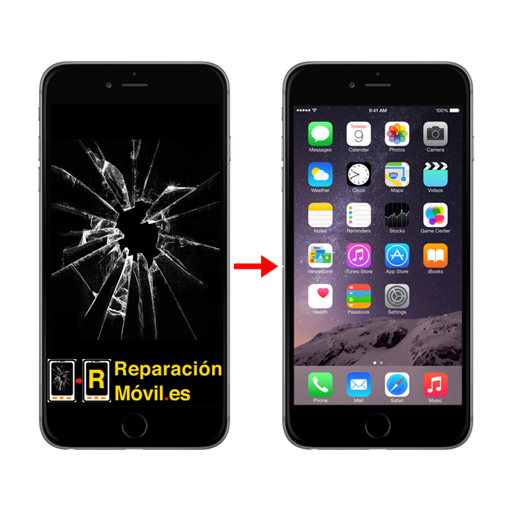 Cambiar Pantalla iPhone 6 Plus