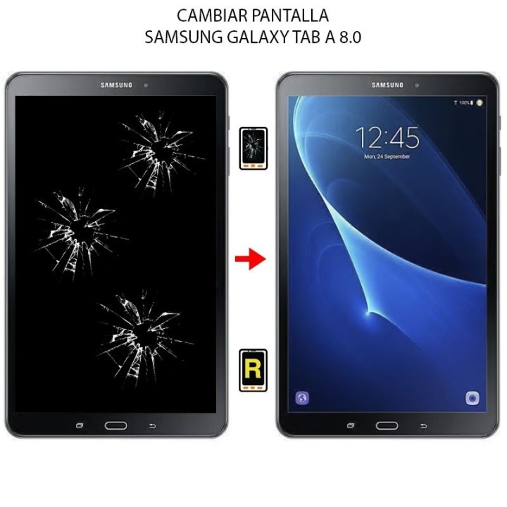 Cambiar Pantalla Samsung Galaxy Tab A 8.0 2015