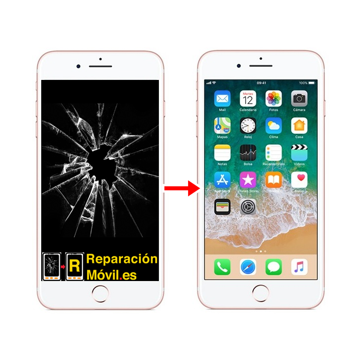 Cambiar Pantalla iPhone 7 Plus Original