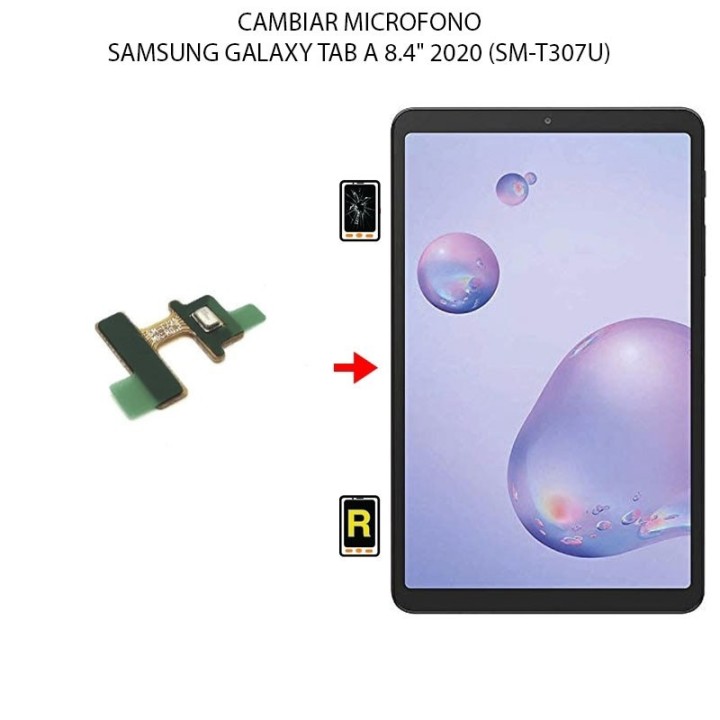Cambiar Microfono Samsung Galaxy Tab A 8.4 2020
