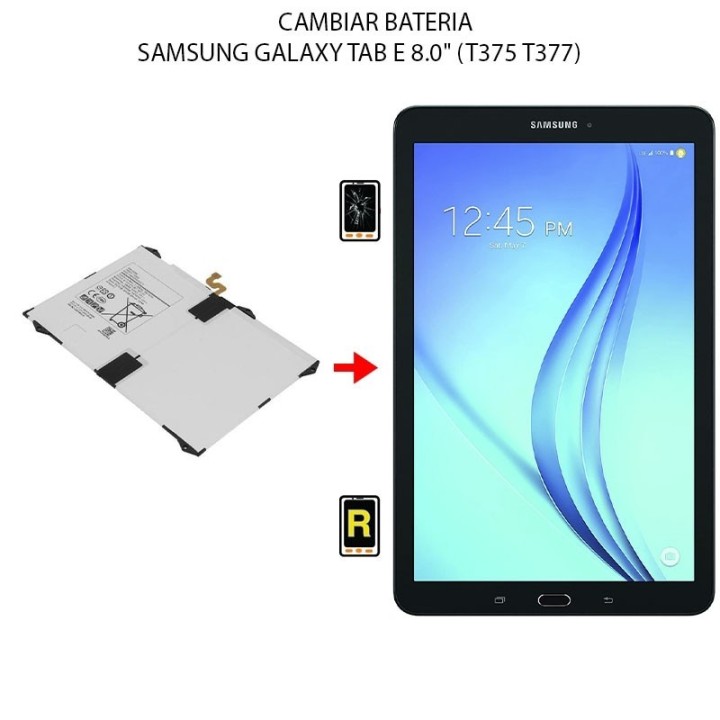 Cambiar Batería Samsung Galaxy Tab E 8.0