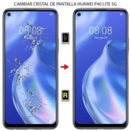 Cambiar Cristal de Pantalla Huawei P40 Lite 5G