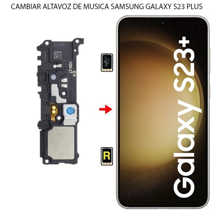Cambiar Altavoz de Música Samsung Galaxy S23 Plus