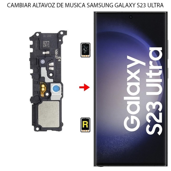 Cambiar Altavoz de Música Samsung Galaxy S23 Ultra