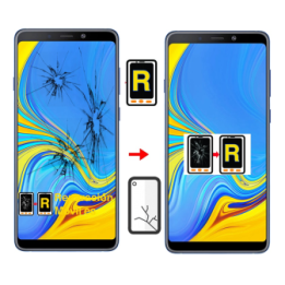 Cambiar Cristal de Pantalla Samsung a8 2018