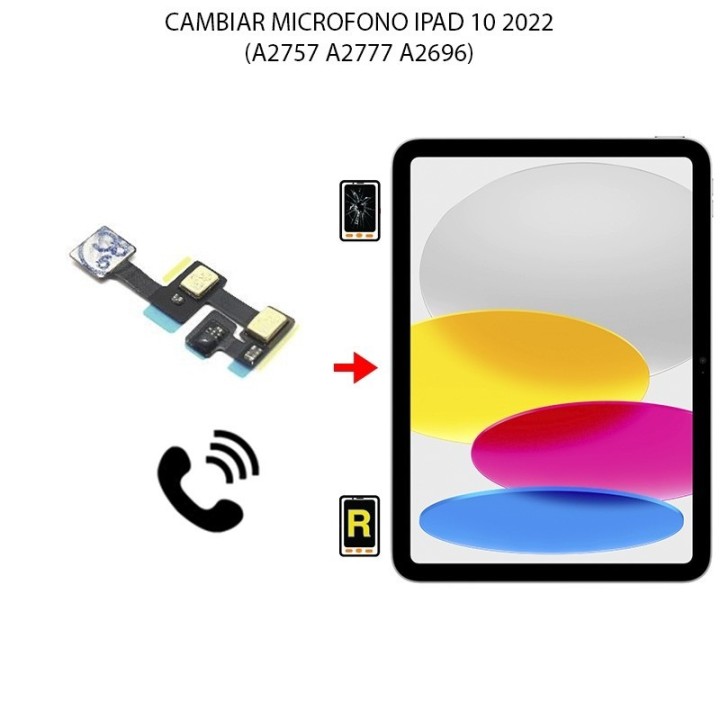 Cambiar Microfono iPad 10 2022