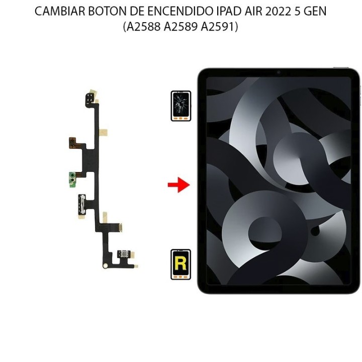 Cambiar Botón De Encendido iPad Air 5 2022