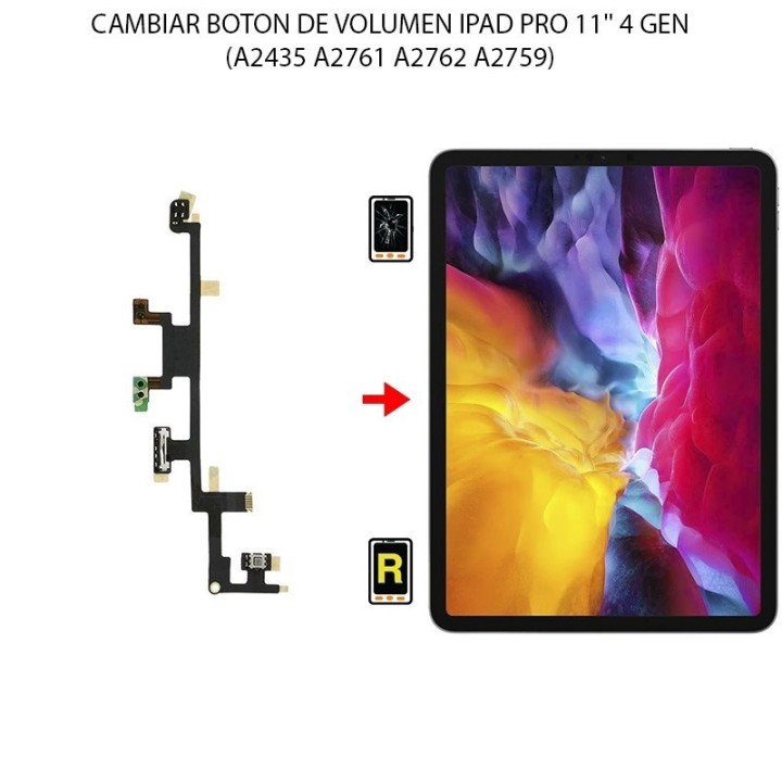 Cambiar Botón De Volumen iPad Pro 11 2022