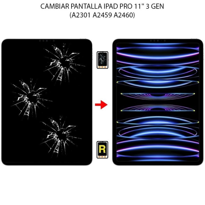 Cambiar Pantalla iPad Pro 11 2021