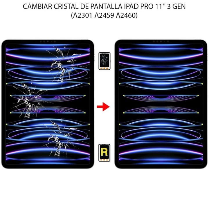 Cambiar Cristal De Pantalla iPad Pro 11 2021
